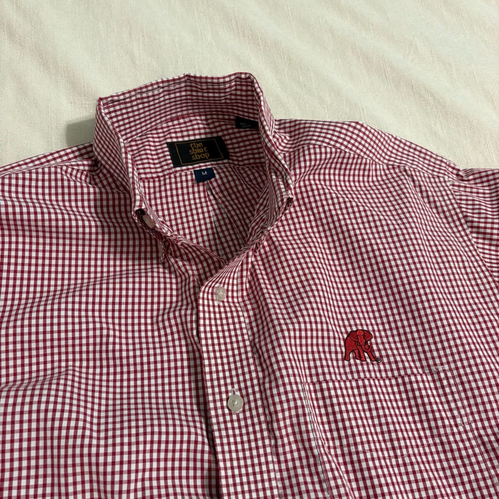 The Shirt Shop Elephant Button Down Shirt - Alabama Crimson Tide